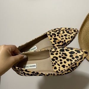 Steve Madden Cheetah Slip On Flats